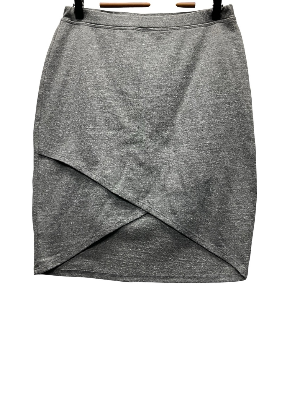 Splendid Gray Tulip Skirt Size Large High waist casual
